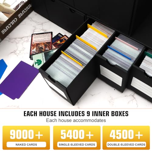 Trading Card Storage Box with 12-600 CT Boxes & 48 Dividers I959838
