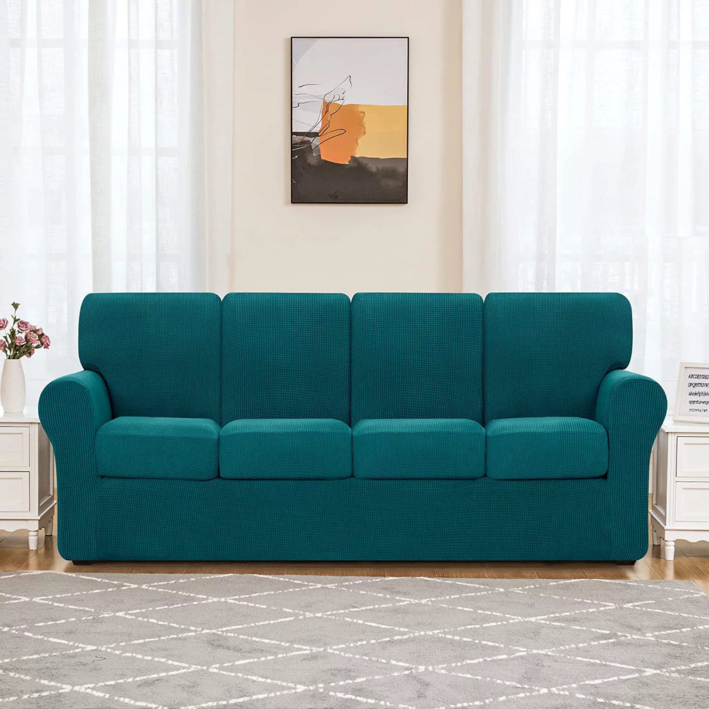 9 Pieces Stretch Sofa Slipcover Set M50786