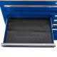 9 Drawer Mobile Storage Cabinet with Solid Wood Top T281