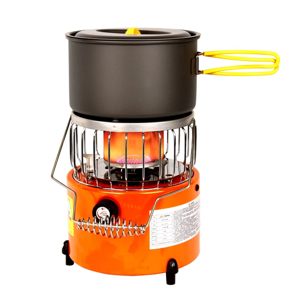 2000W Portable Heater Camping Stove Cooker K796945