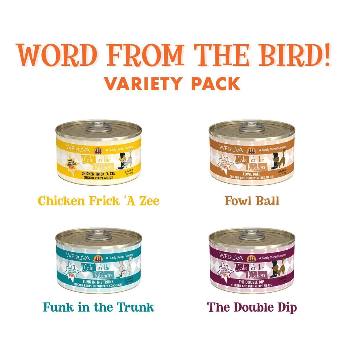 Wet Cat Food Variety Pack Y123