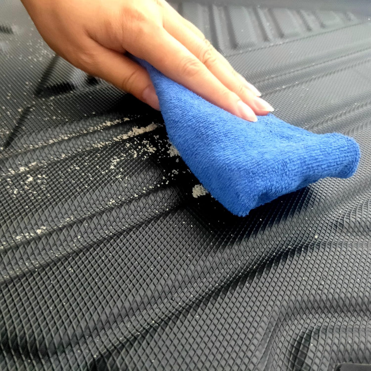 Heavy Duty Rubber Rear Cargo Area Mat Pack of 2 T32134