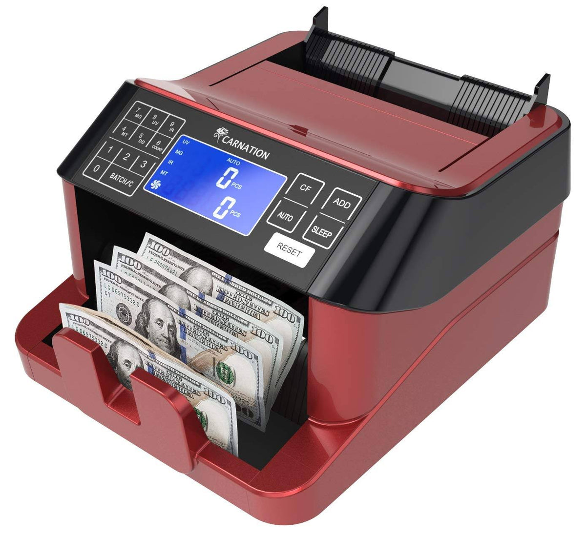 Cash Counter with Counterfeit Bill Detection W9149