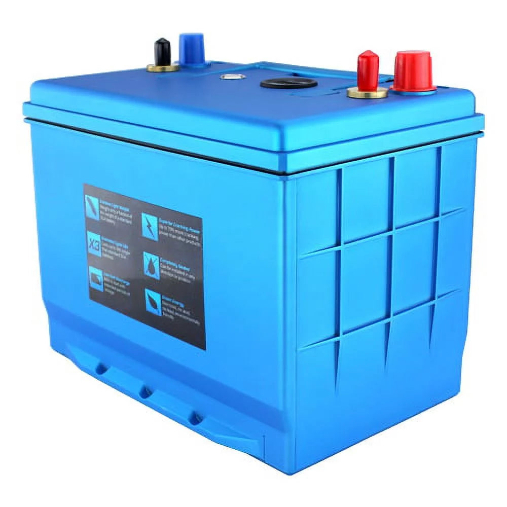 24V Lithium Deep Cycle Marine Battery Group 34 2 Pack W623863