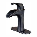 Brea 4 in. Centerset Single-Handle Bathroom Faucet in Tuscan Bronze T651