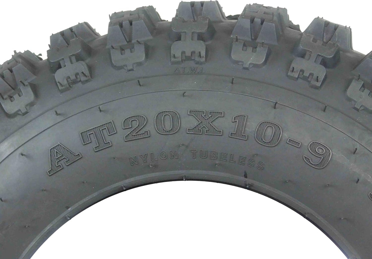 21X7-10 20X10-9 6 Ply Dual Compound ATV Tires Pack of 2 R87123