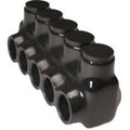 Black Insulated Multi-Cable Connector Single Entry 4.35 in. B654