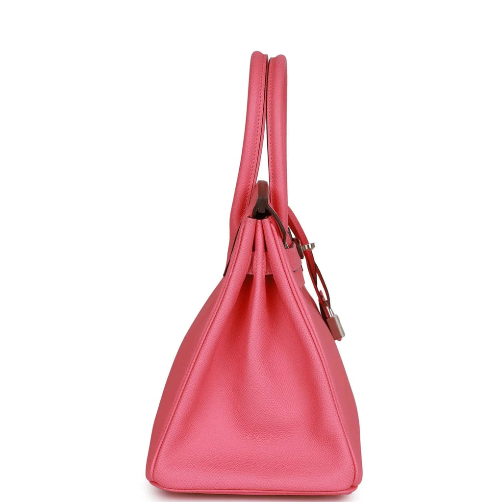 Pre-owned 30 Rose Confetti Epsom Handbag A887