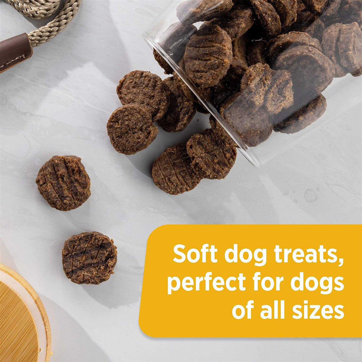 Beef & Bison Burger Bites Dog Treats Y841931