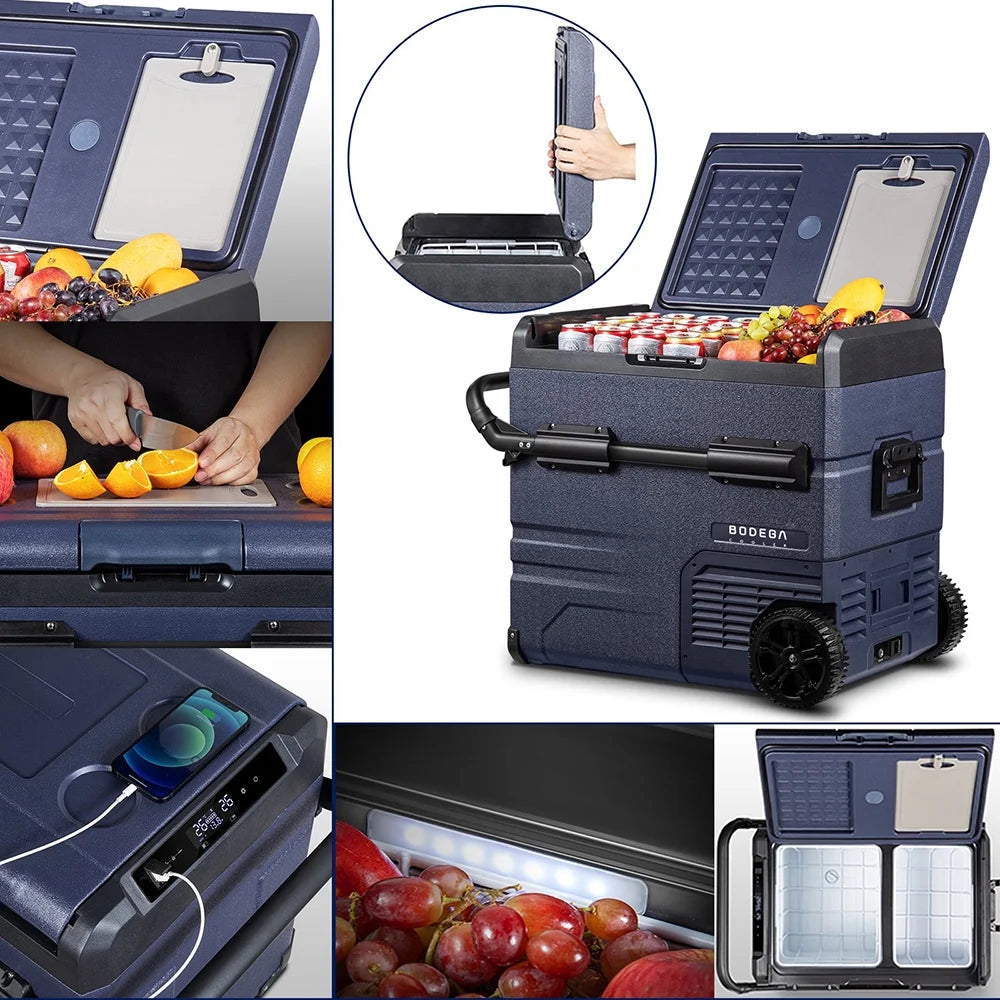 12 Volt 37 Qt. Portable Car Refrigerator O7272