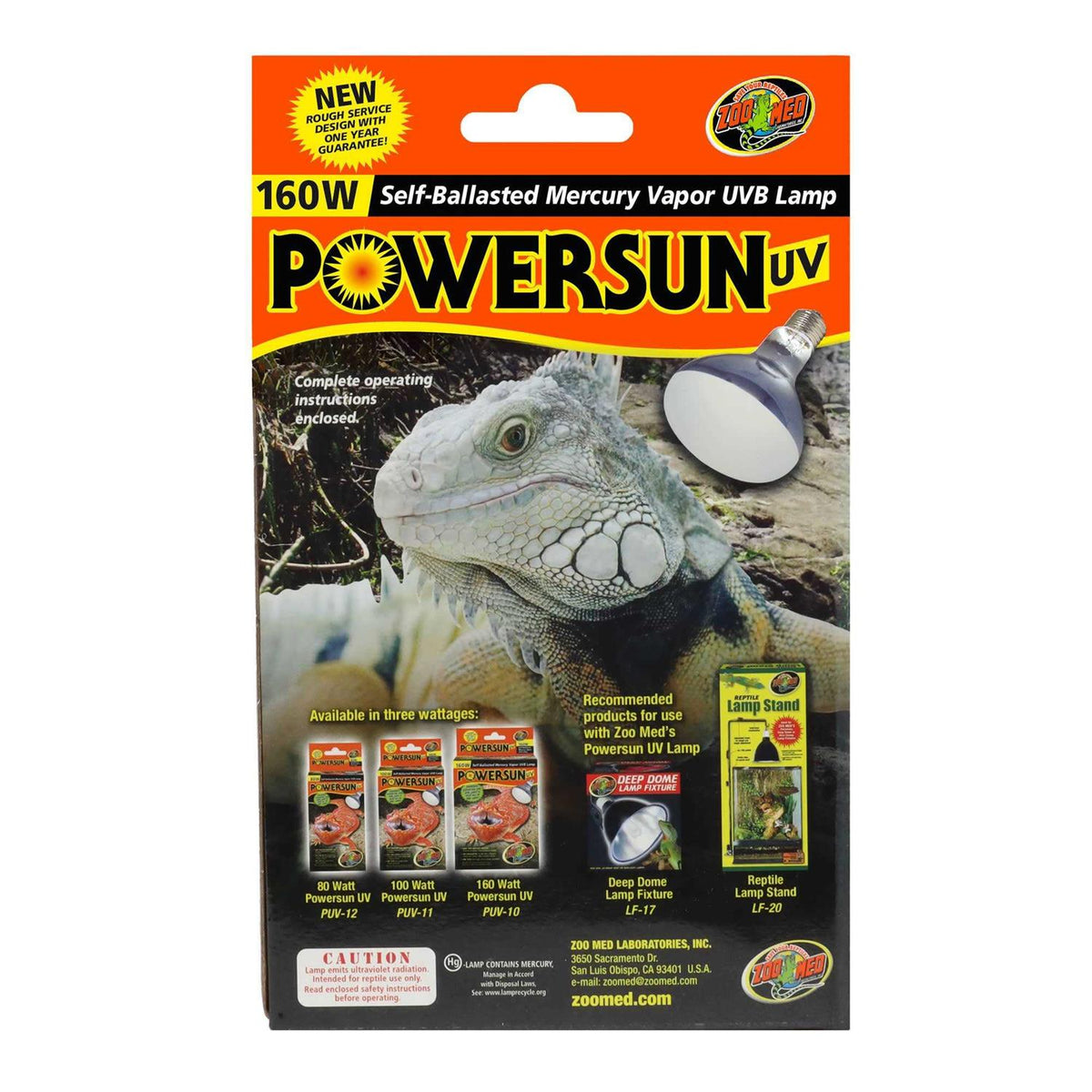 UV Mercury Vapor UVB Lamp D38119