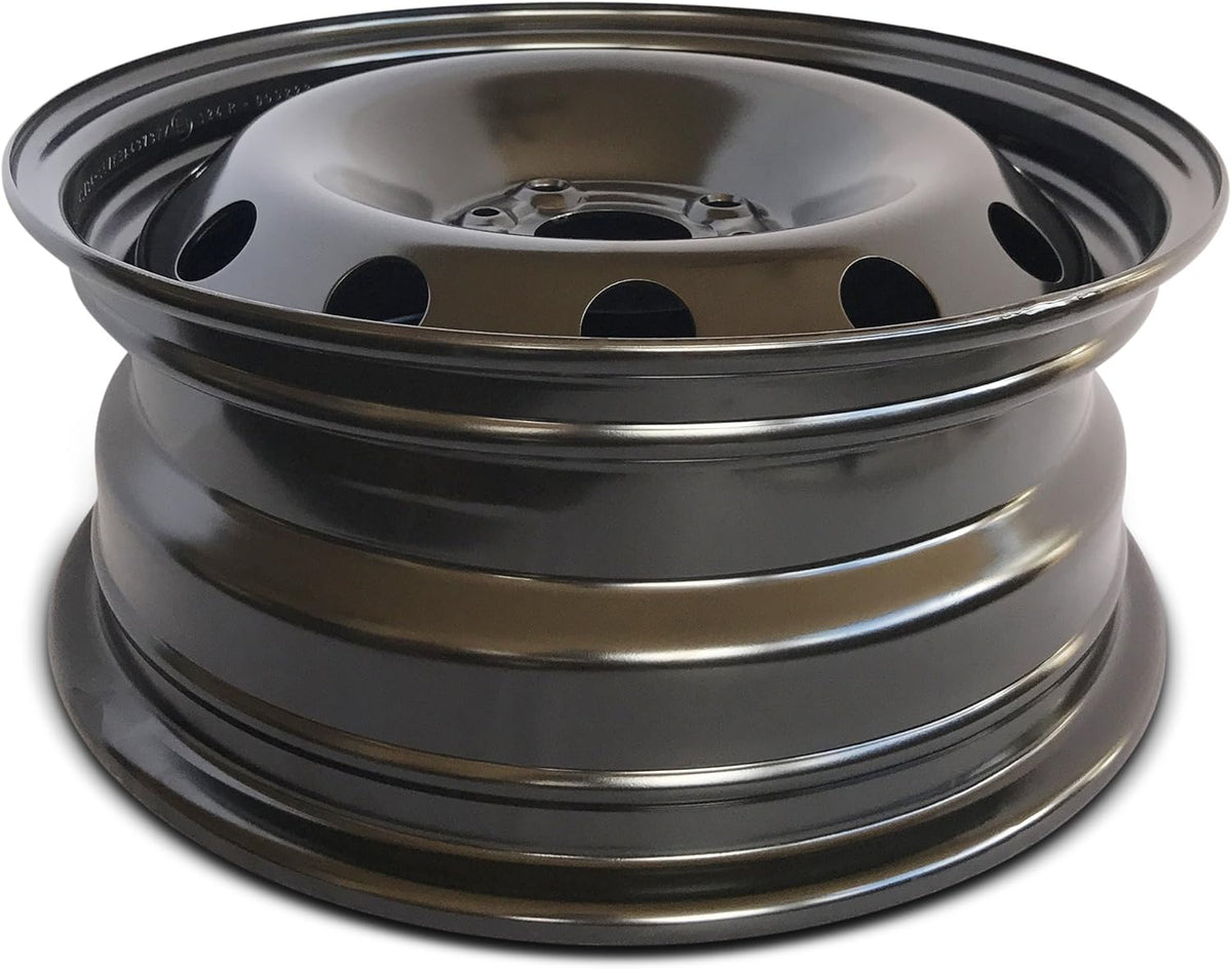 15 Inch 4 Lug Black Steel Wheel B671681