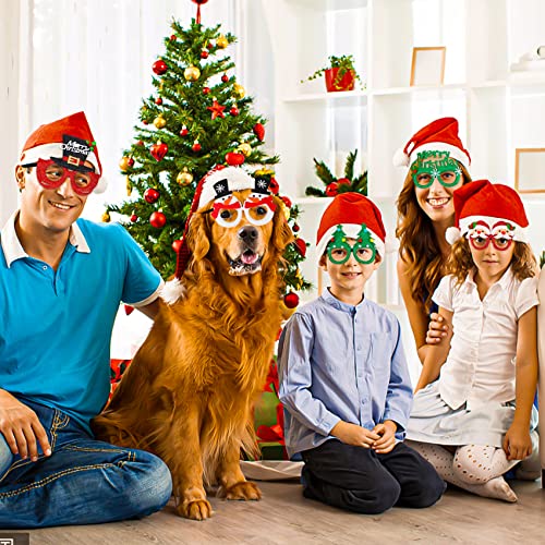 52 Pcs Christmas Photo Booth Props Kit B126090