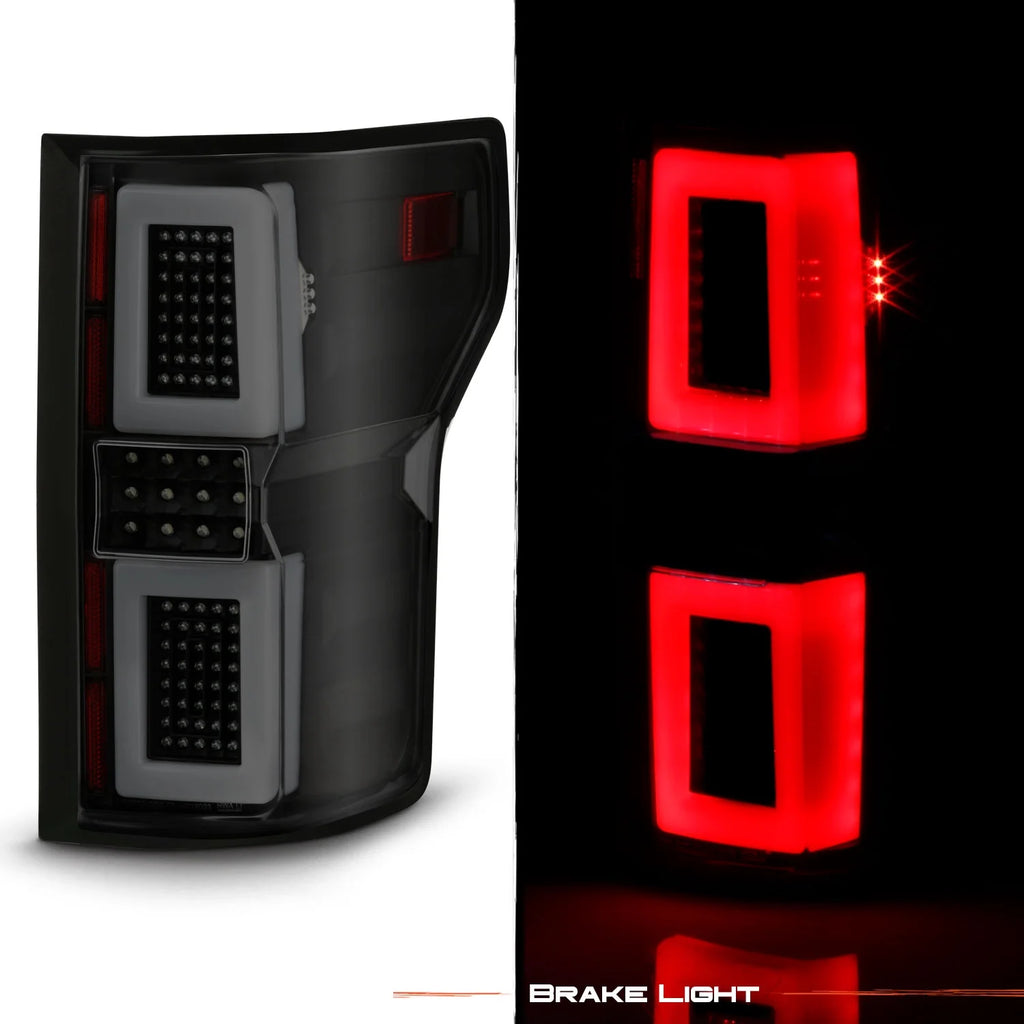 Black Smoked Sequential Tail Lights Pair M5202