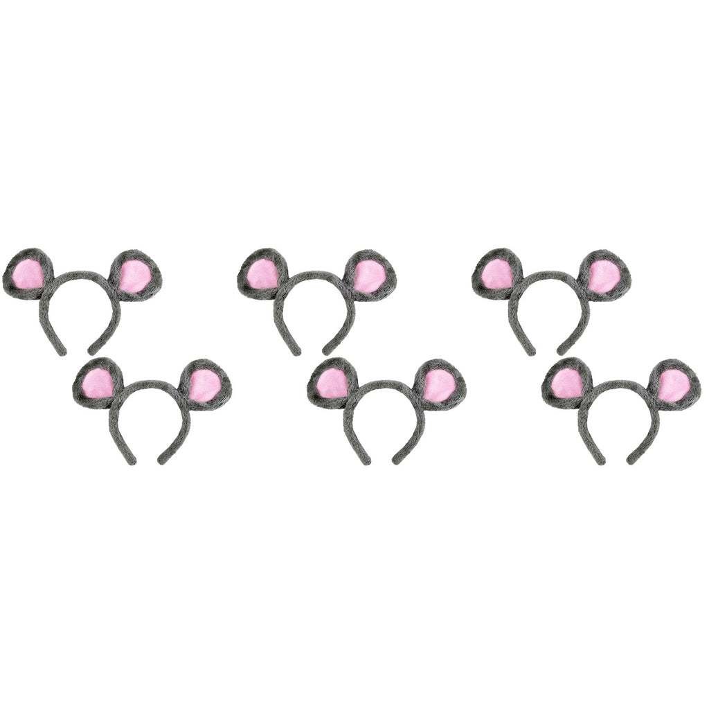 6 pcs Children Mouse Ear Hair Accessories (Grey) H9400