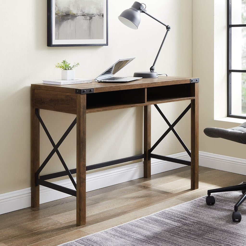 42 Inch Grey Wash Writing Desk S218765