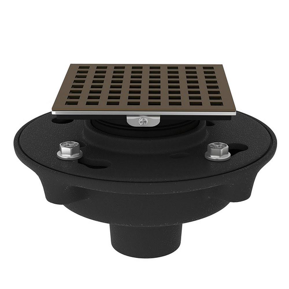 Cast Iron No Hub Drain Kit with Decorative Cover O7302