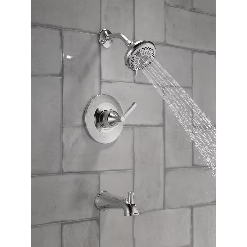 Single-Handle 6-Spray Tub and Shower Faucet in Chrome S994