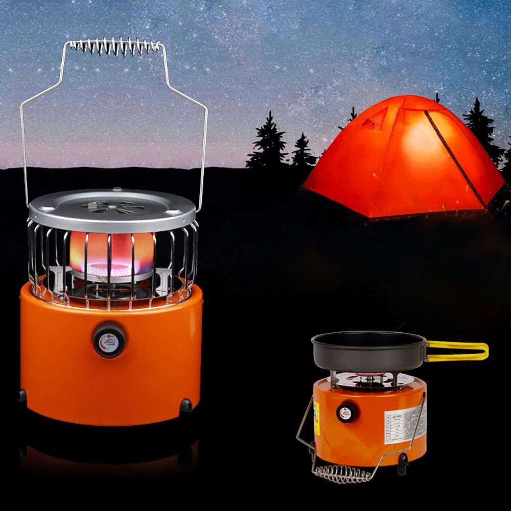 2000W Portable Heater Camping Stove Cooker K796945