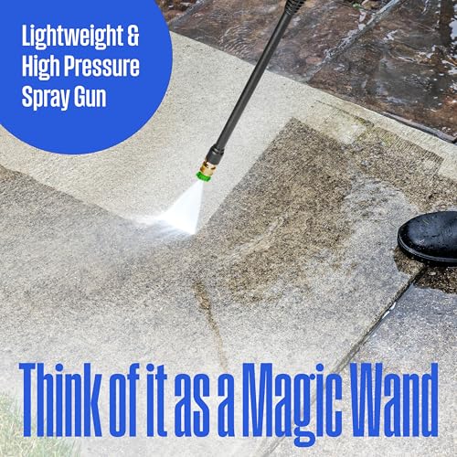 Electric Pressure Washer 2100 Max PSI 1.76 Max GPM with Foam Cannon R541476