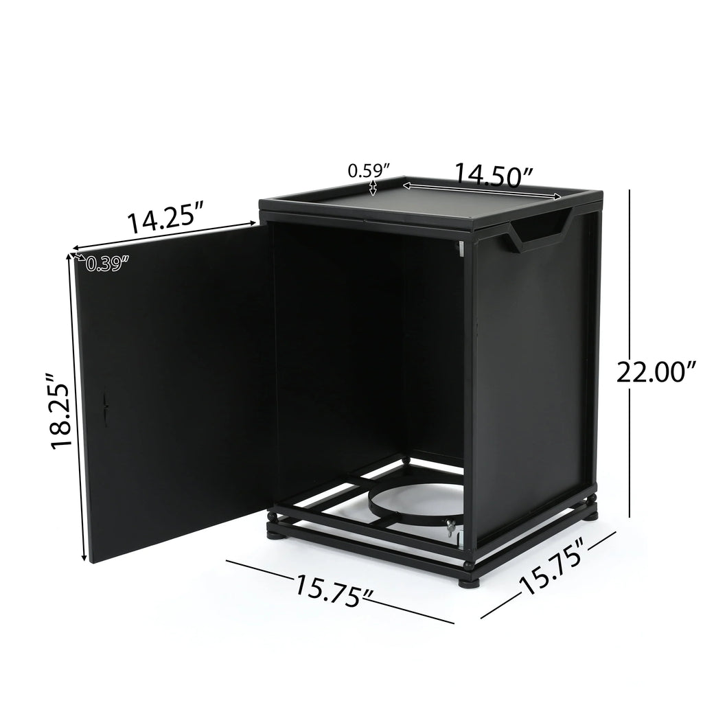 Outdoor Metal Tank Holder Side Table R773