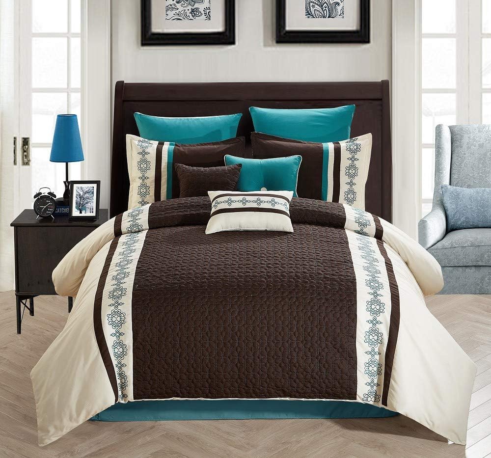 4 Piece Curtain Set with Attached Sheer Backing J190