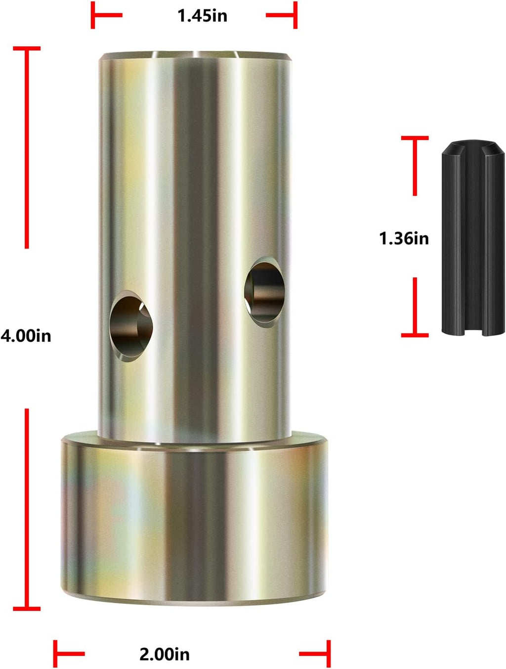 4 Pairs Cat 1 Quick Hitch Adapter Bushings Set Y90925