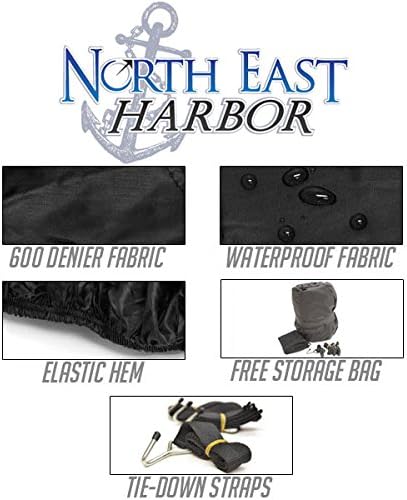 Waterproof Trailerable Snowmobile Cover Fits Length 126-138 U7837