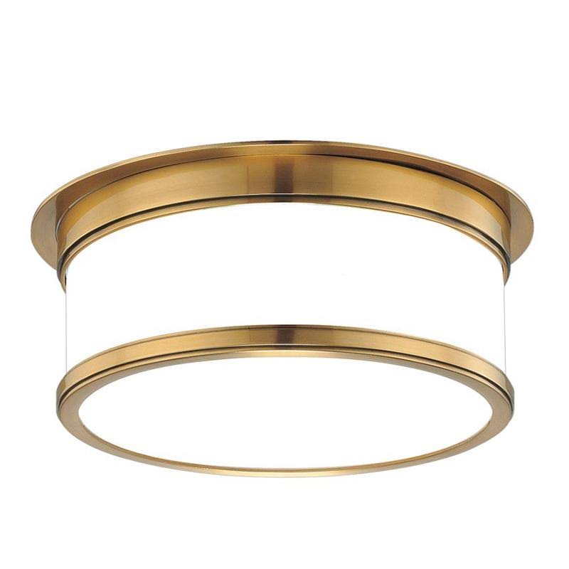 Polished Chrome 2 Light Flush Mount T743