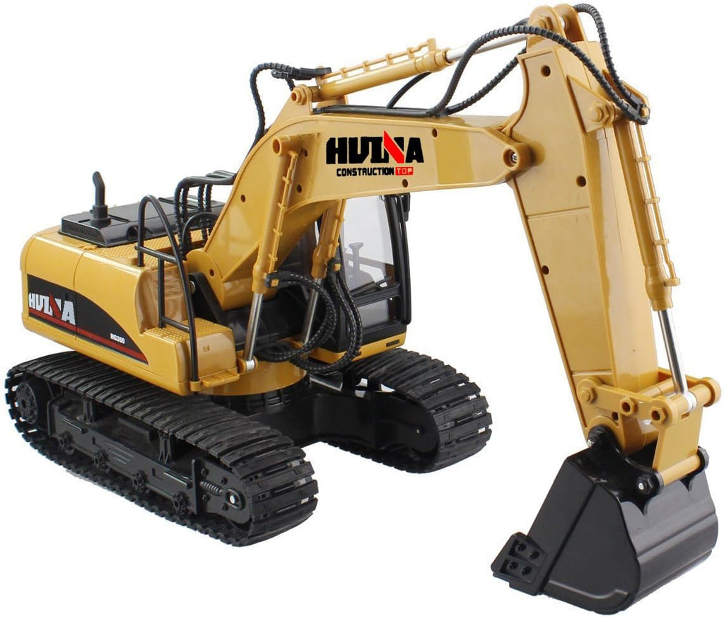 15 Channel RC Excavator Construction Vehicle Toy with Sound and Lights J214