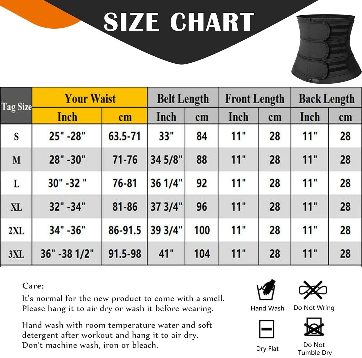 Waist Trainer Corset Workout Belt U93361