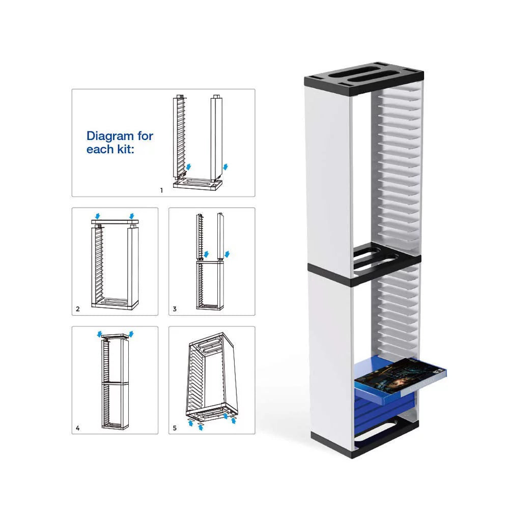 Game Card Box Storage Stand 36 PCS G8837