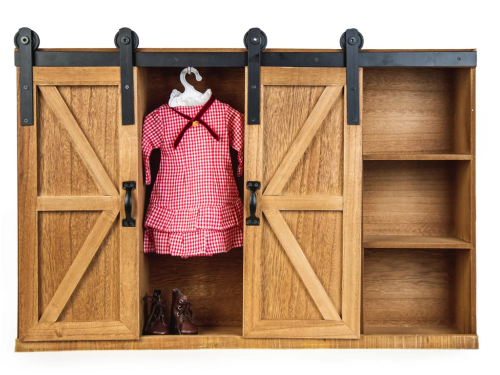 Brown Wooden Storage Trunk V3410