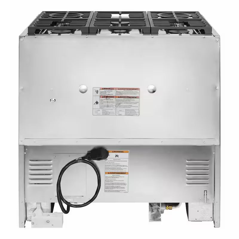 5.1 cu. ft. Dual Fuel Smart Range with 6-Burners U313