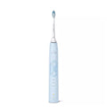 Light Blue Rechargeable Electric Toothbrush with Pressure Sensor C47183
