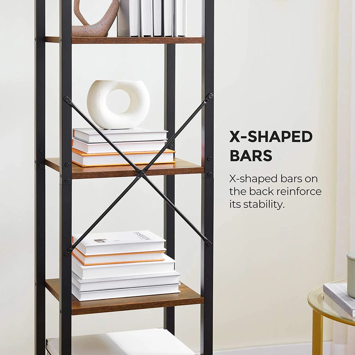 5 Tier Bookshelf E89189