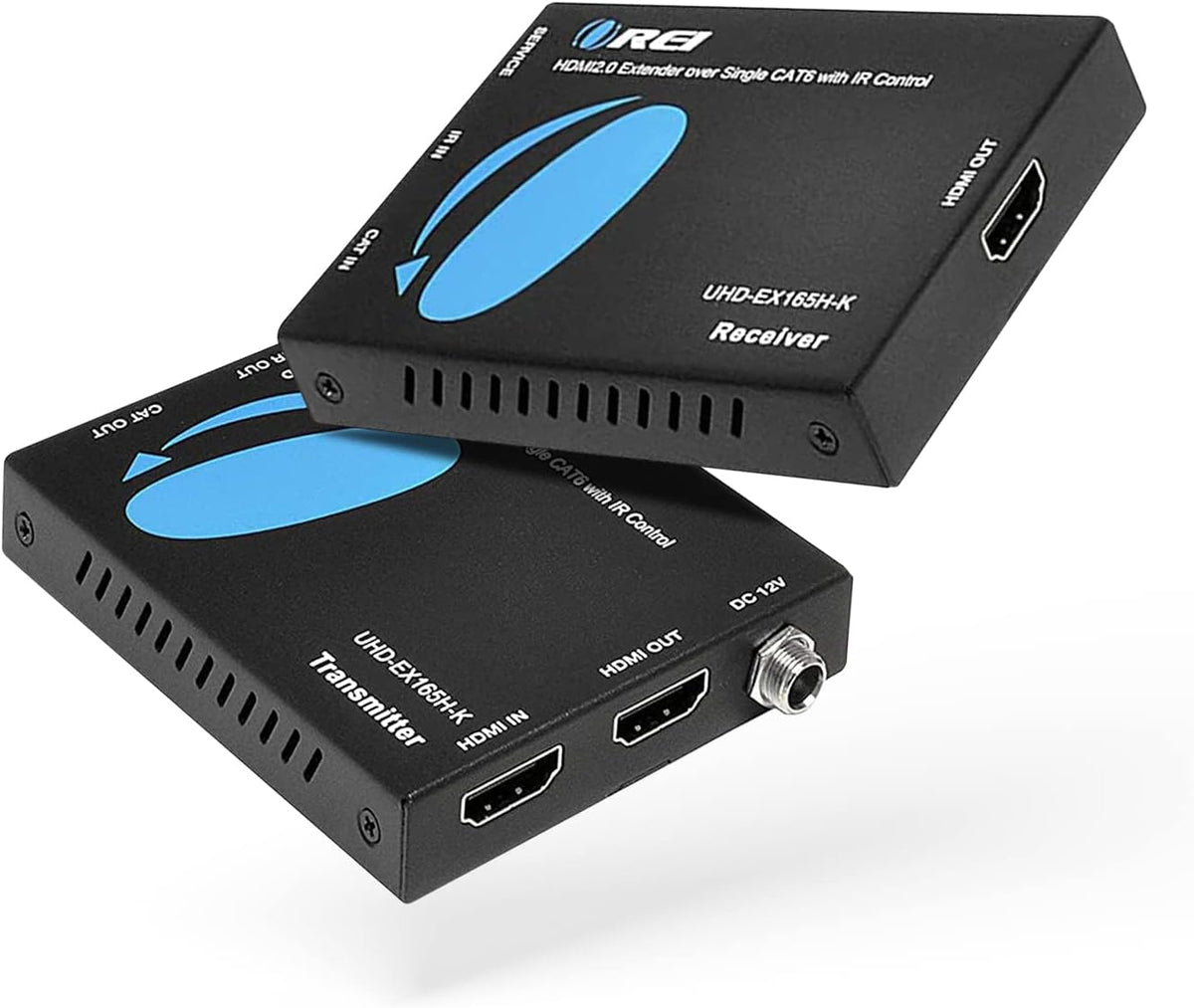 HDMI Extender UltraHD Over Single Cat6/Cat7 Cable 4K @ 60Hz with HDR & IR Control R23404