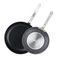 10-Inch and 12-Inch Hard Anodized Nonstick Fry Pan Set V946241