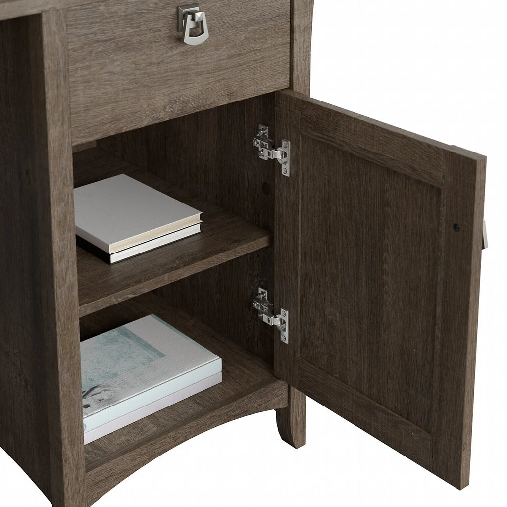 L Shaped Desk With Hutch C6261