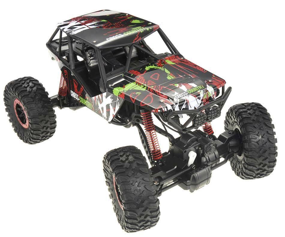 1:10 RC 4WD Rally Rock Crawler Car (Red) D99432