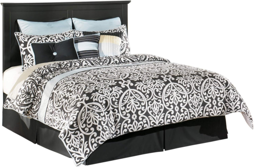 Rustic Farmhouse Panel Headboard King/California Black F623955