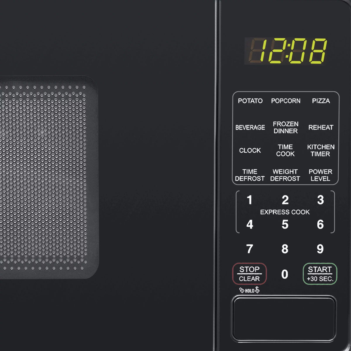 0.7 Cu ft 700 Watts Black Countertop Microwave Oven O4211