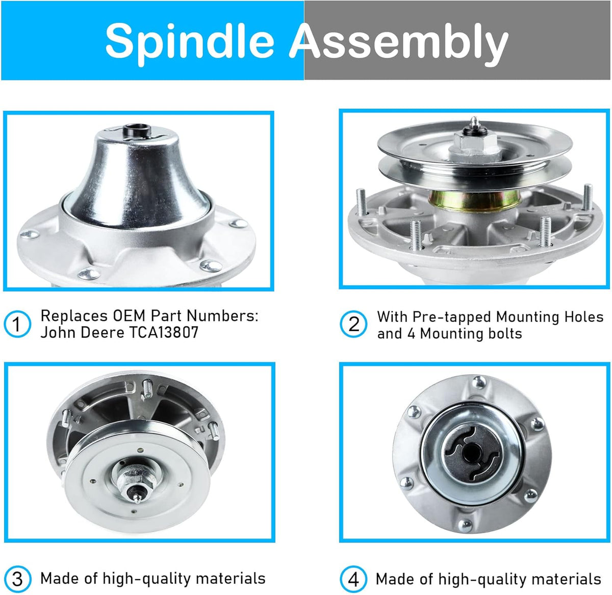 Spindle Assembly for 60 inch Deck P5450