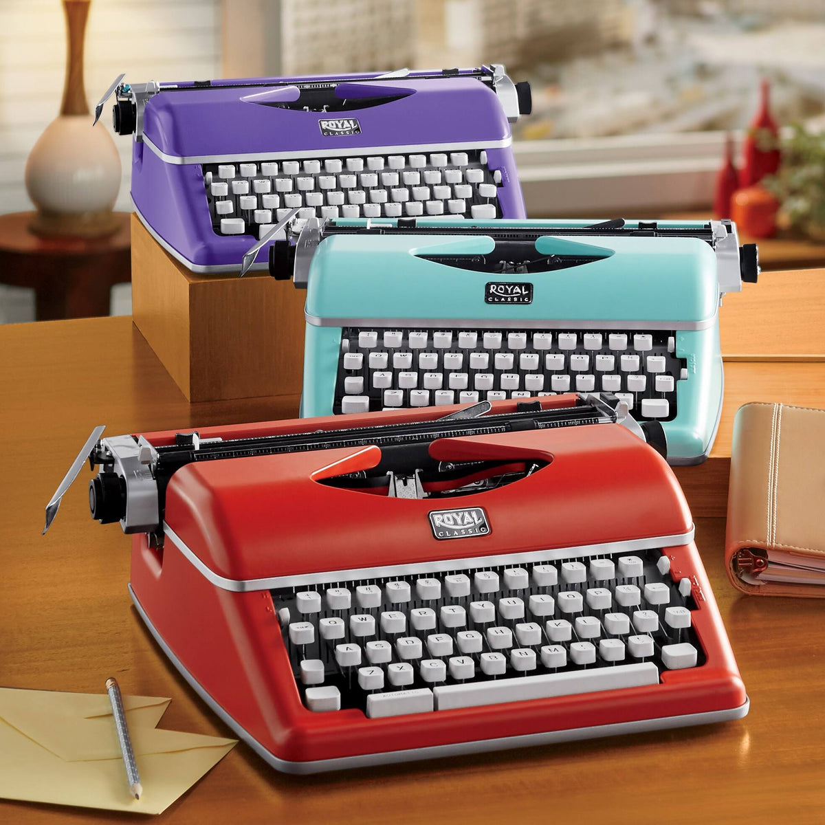 Mint Green Manual Typewriter D41054