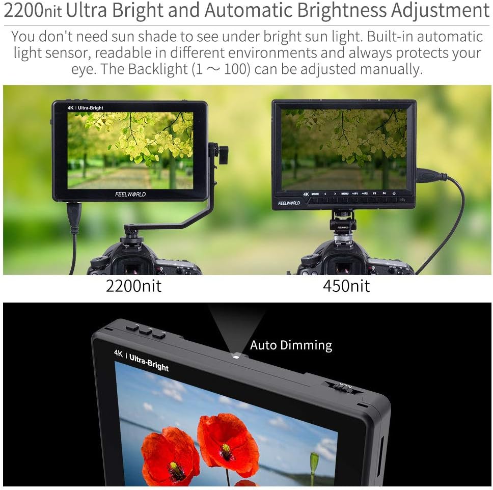 7 Inch Touch Screen Camera Field Monitor M85164