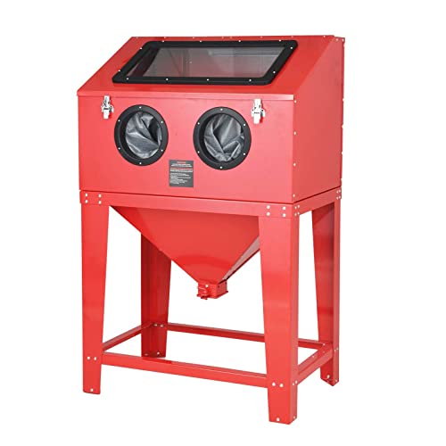90 Gallon Abrasive Blast Cabinet with Glass Viewing Windows R367977