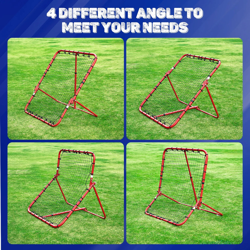 Baseball Rebounder Net with Adjustable Angles J13555