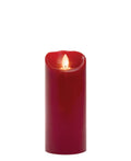 Red Smooth Candle Wax Pillar V926686