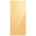 Sunrise Yellow Glass Top Panel for 4-Door French Door Refrigerator C487