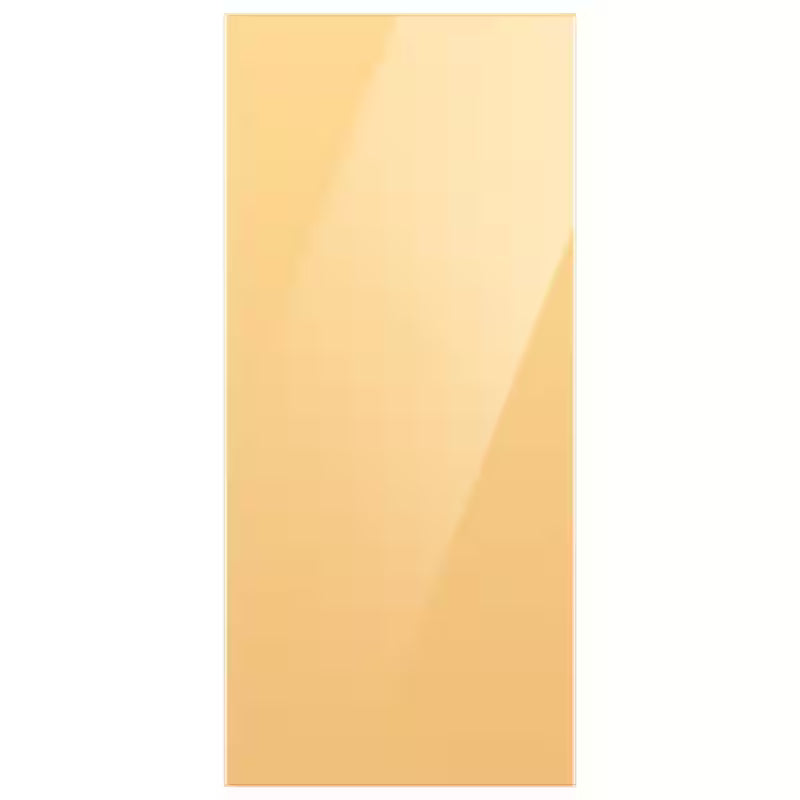 Sunrise Yellow Glass Top Panel for 4-Door French Door Refrigerator C487